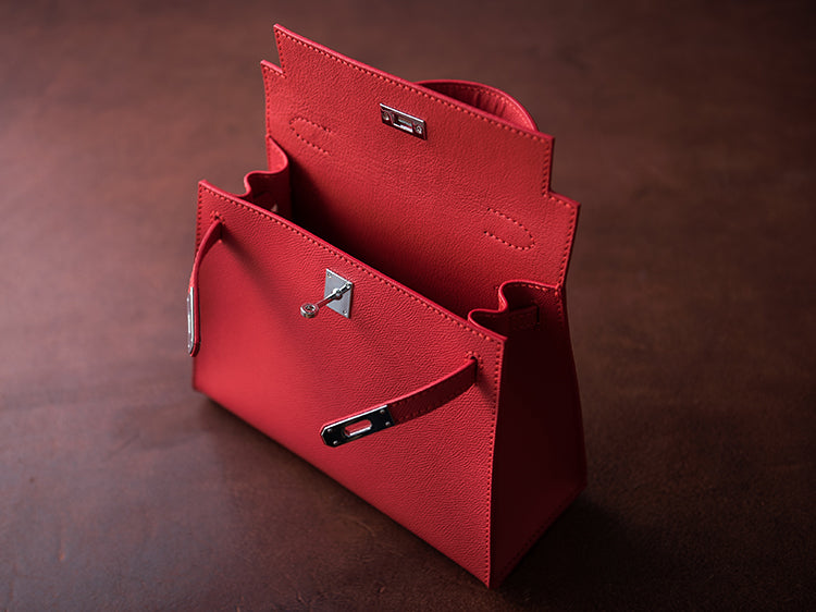 CUCUBIRD Top Grain Leather Inspired Sellier Kylie Bag DIY Kit ?