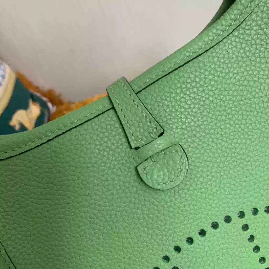 CUCUBIRD Full Grain Leather Mini Evelyn Bag DIY Kit Green?