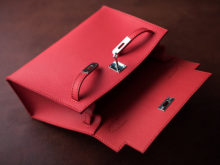 CUCUBIRD Top Grain Leather Inspired Sellier Kylie Bag DIY Kit ?
