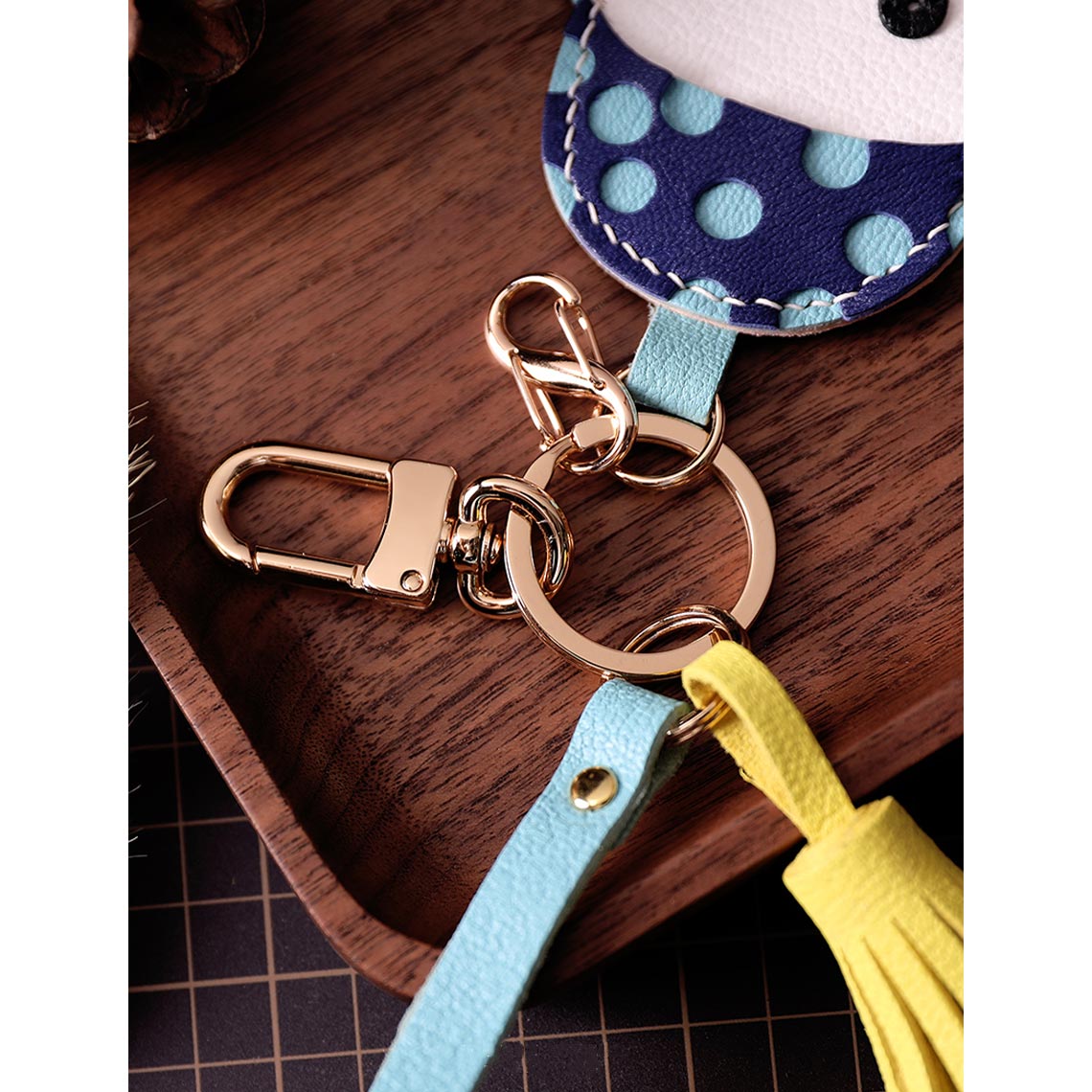 CUCUBIRD CUCUBIRD Leather Cute Bichon Keychain DIY Kits ?