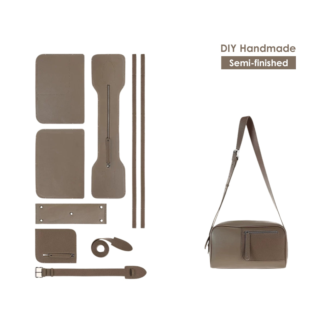 CUCUBIRD CUCUBIRD Leather Men's On Body Bag DIY Kit ?