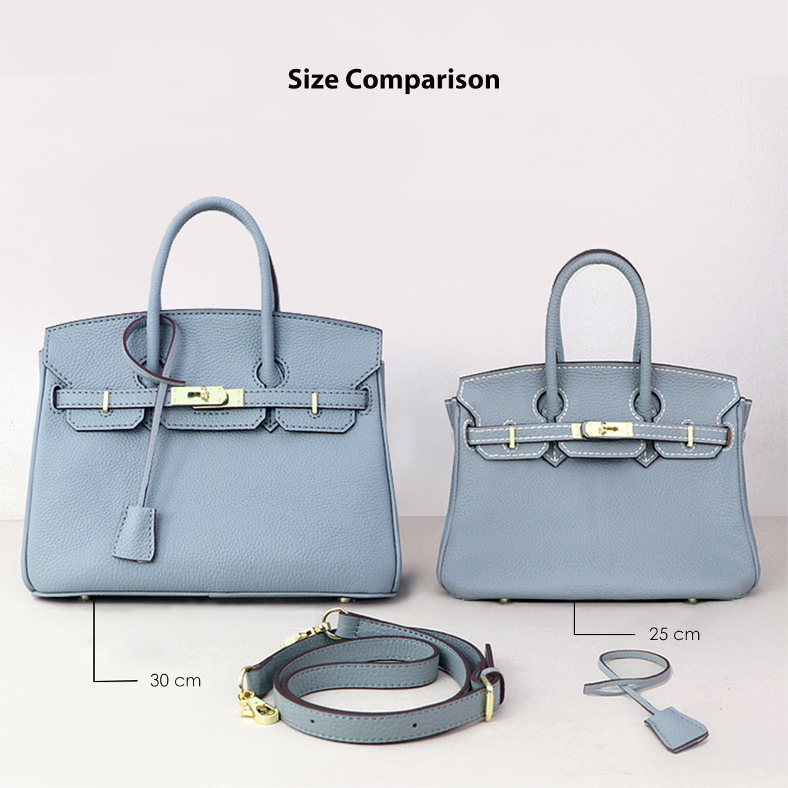 CUCUBIRD POPSEWING® Top Grain Leather New Platinum Bag DIY Kit