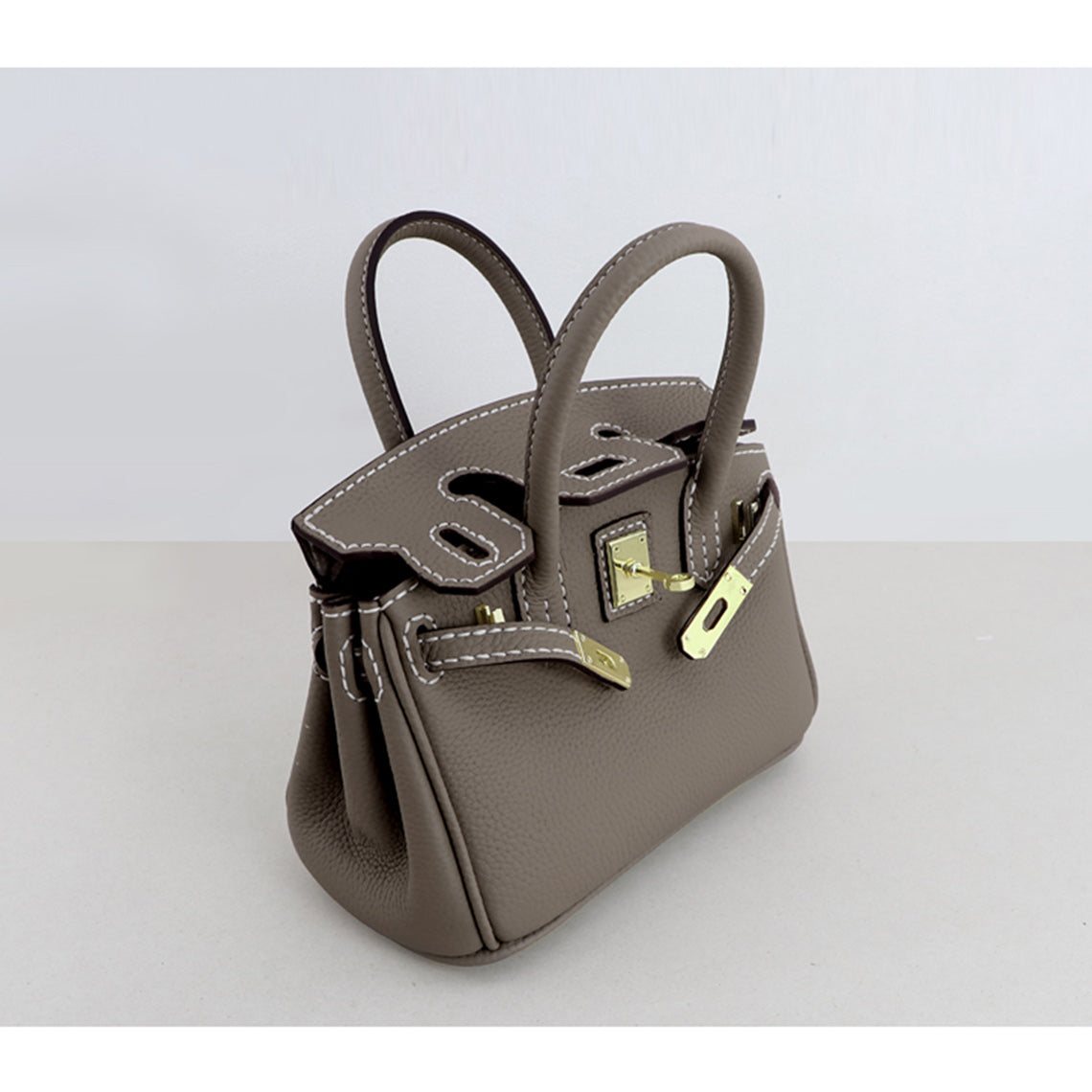 CUCUBIRD POPSEWING® Top Grain Leather New Platinum Bag DIY Kit