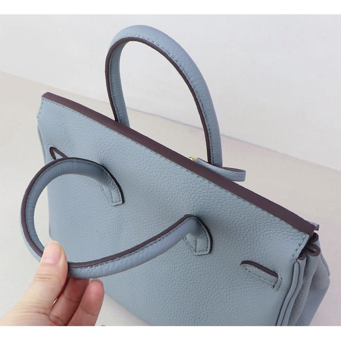 CUCUBIRD POPSEWING® Top Grain Leather New Platinum Bag DIY Kit