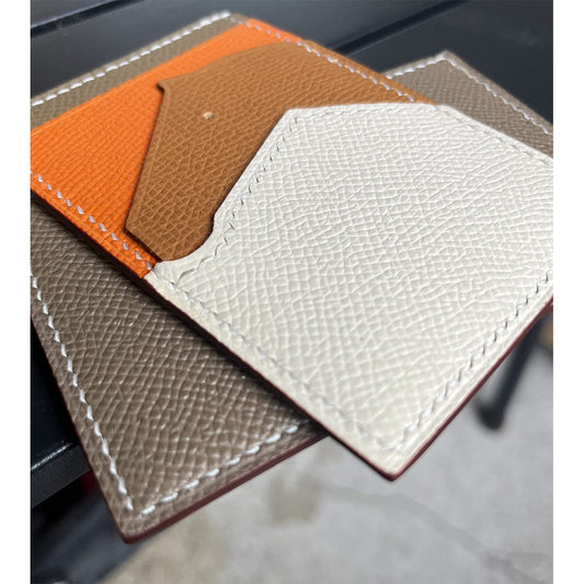 CUCUBIRD CUCUBIRD Full Grain Leather Horse Slim Card Holder DIY Kits ?