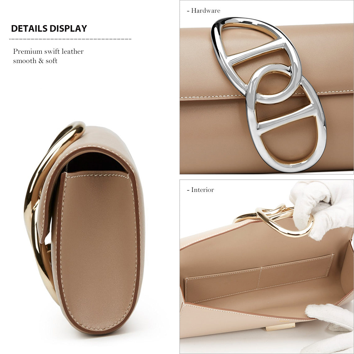CUCUBIRD CUCUBIRD Full Grain Leather Evening Clutch DIY Kit - Advanced DIY Kits ?