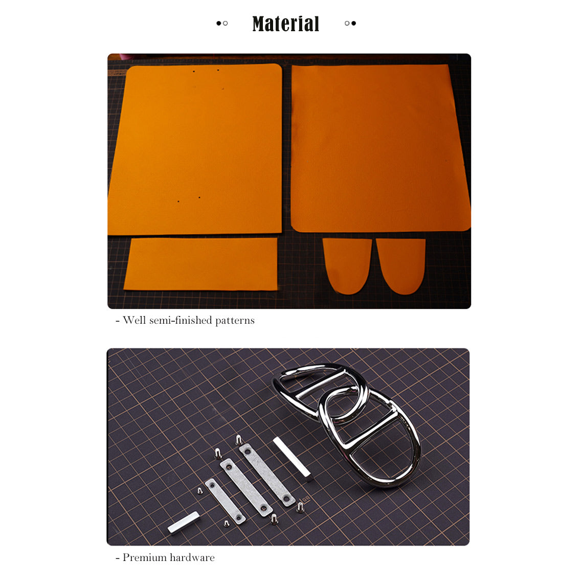 CUCUBIRD CUCUBIRD Full Grain Leather Evening Clutch DIY Kit - Advanced DIY Kits ?
