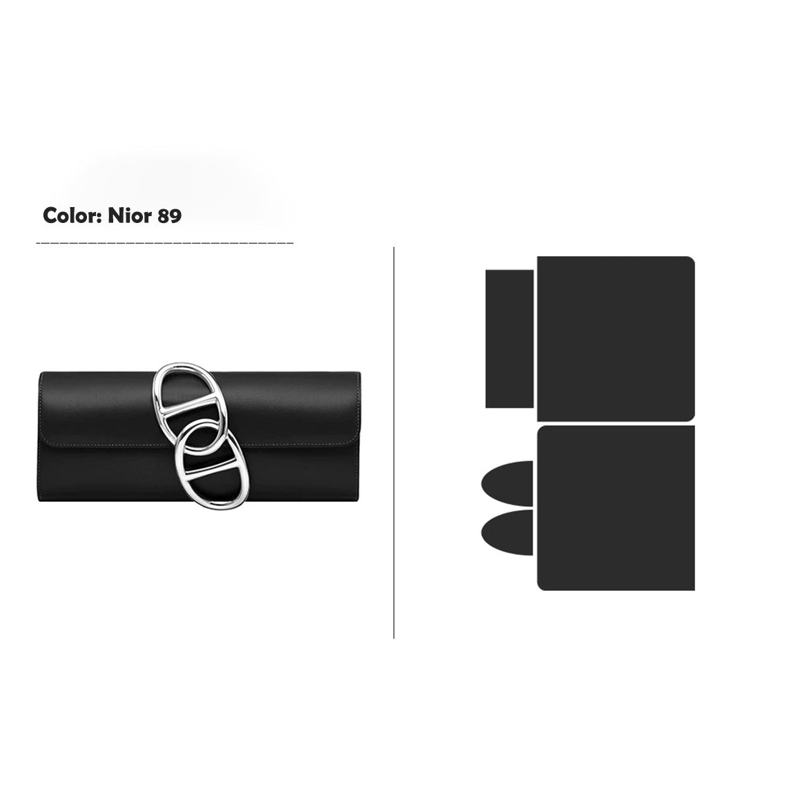 CUCUBIRD CUCUBIRD Full Grain Leather Evening Clutch DIY Kit - Advanced DIY Kits ?