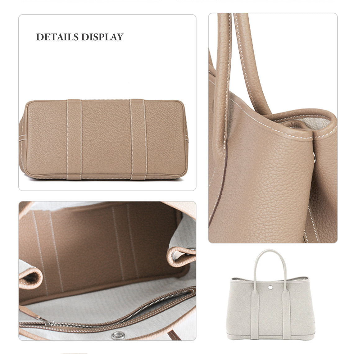CUCUBIRD CUCUBIRD Full Grain Leather New Garden Party Handbag - Advanced DIY Kits ?