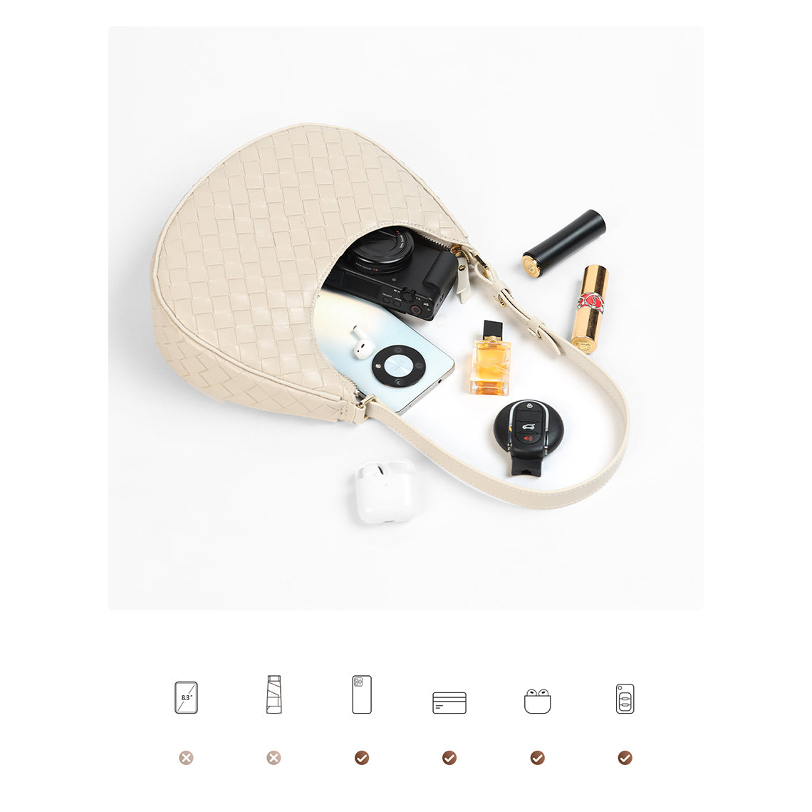 CUCUBIRD CUCUBIRD Leather Woven Hobo Bag DIY Kits ?