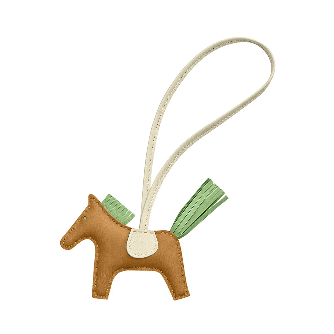 CUCUBIRD CUCUBIRD Sheep Leather Color Horse Purse Charm DIY Kit ?