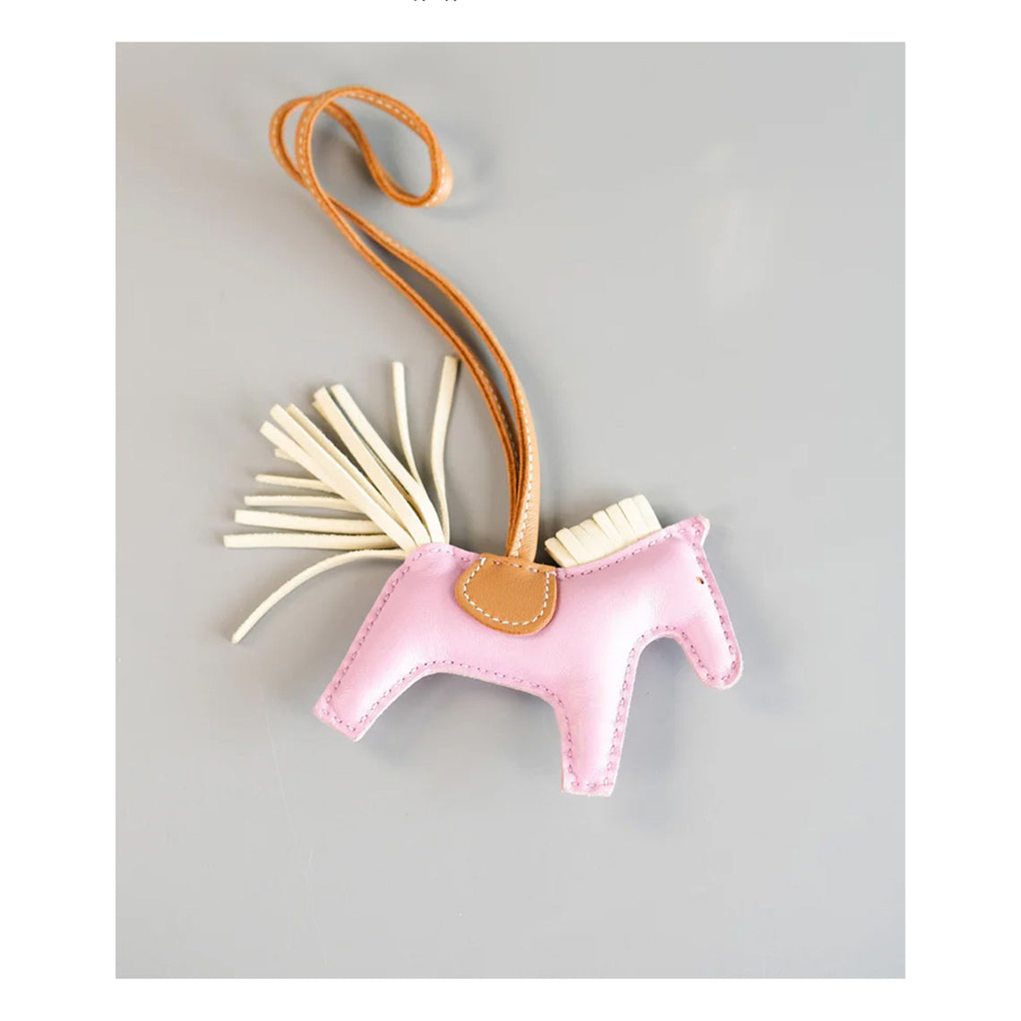 CUCUBIRD CUCUBIRD Sheep Leather Color Horse Purse Charm DIY Kit ?