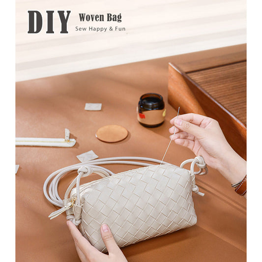 CUCUBIRD CUCUBIRD Leather Woven Clutch DIY Kits