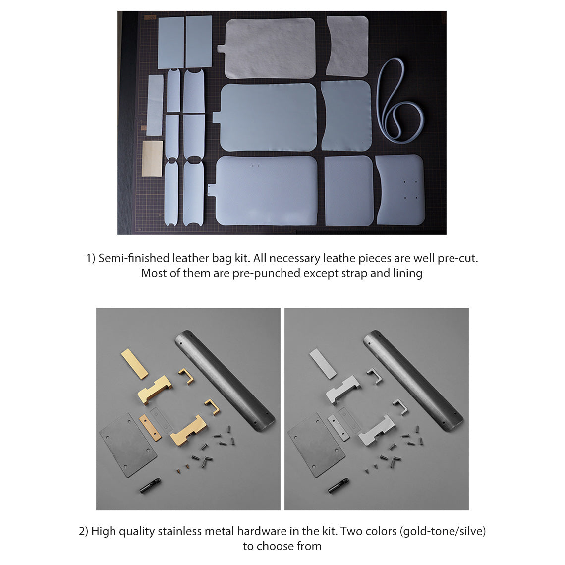 CUCUBIRD POPSEWING® Full Grain Leather Inspired Kanstance 24 - Advanced DIY Kits