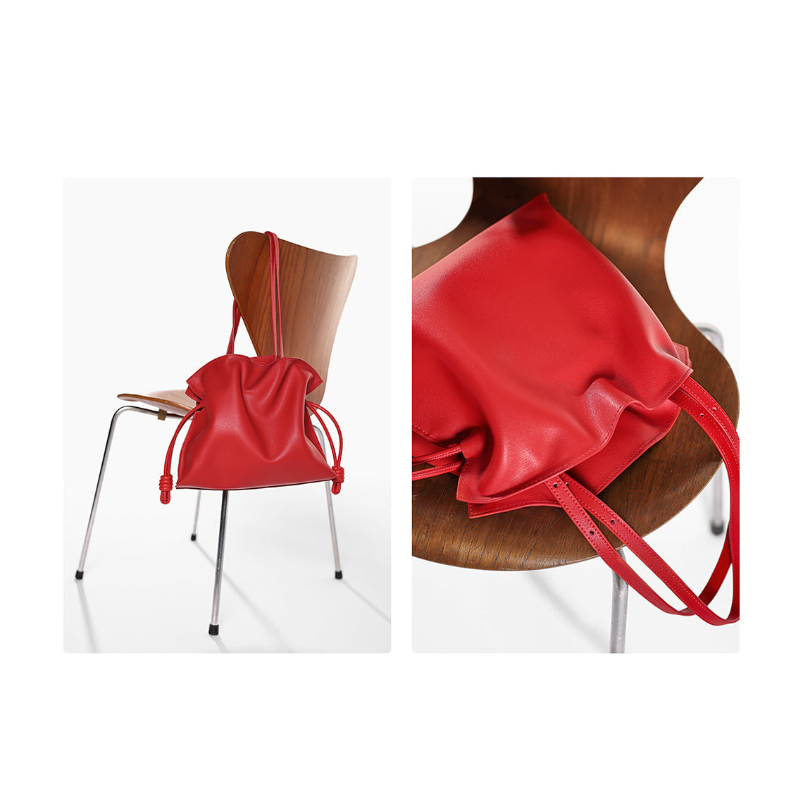 CUCUBIRD CUCUBIRD Leather Drawstring Bucket Bag DIY Kits ?