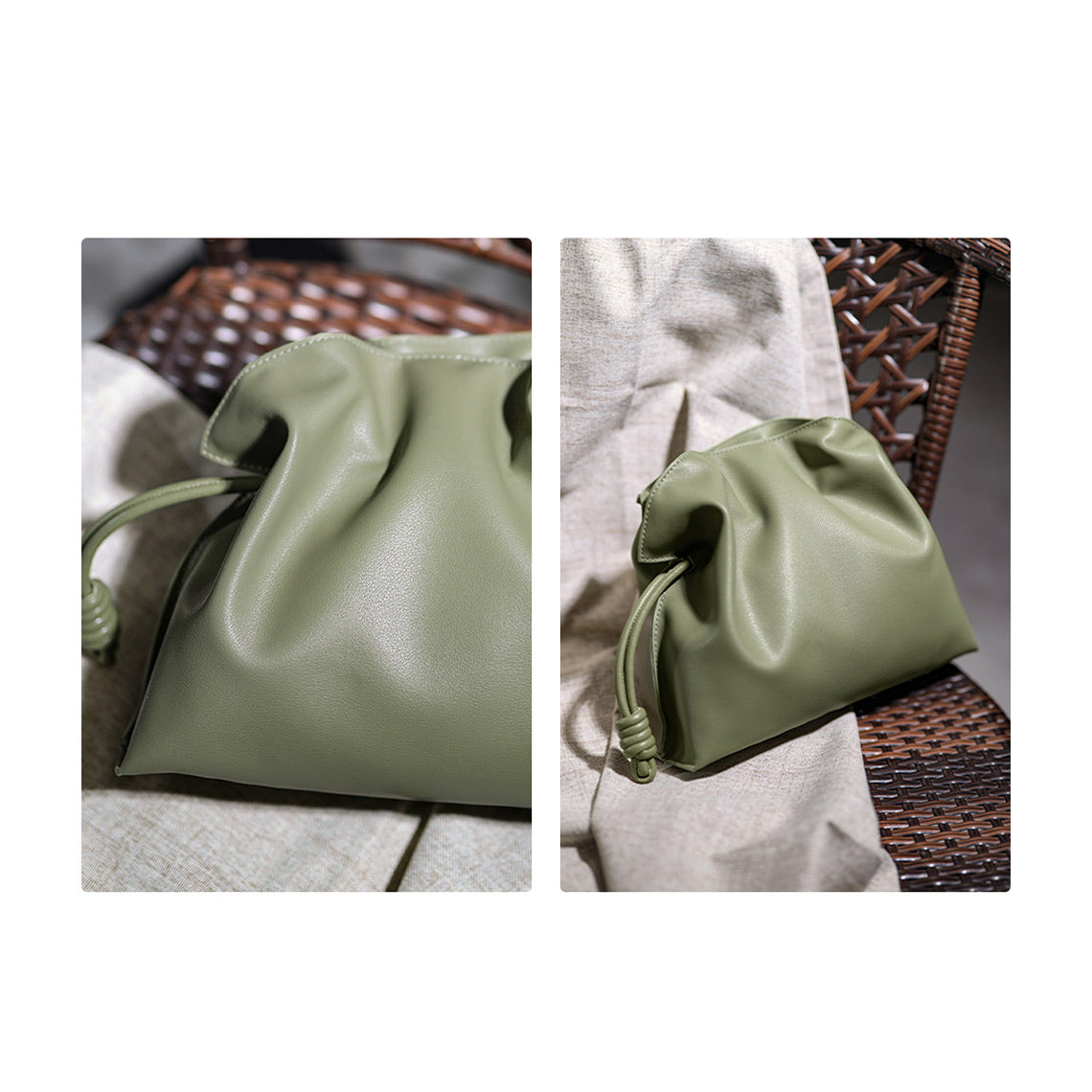 CUCUBIRD CUCUBIRD Leather Drawstring Bucket Bag DIY Kits ?