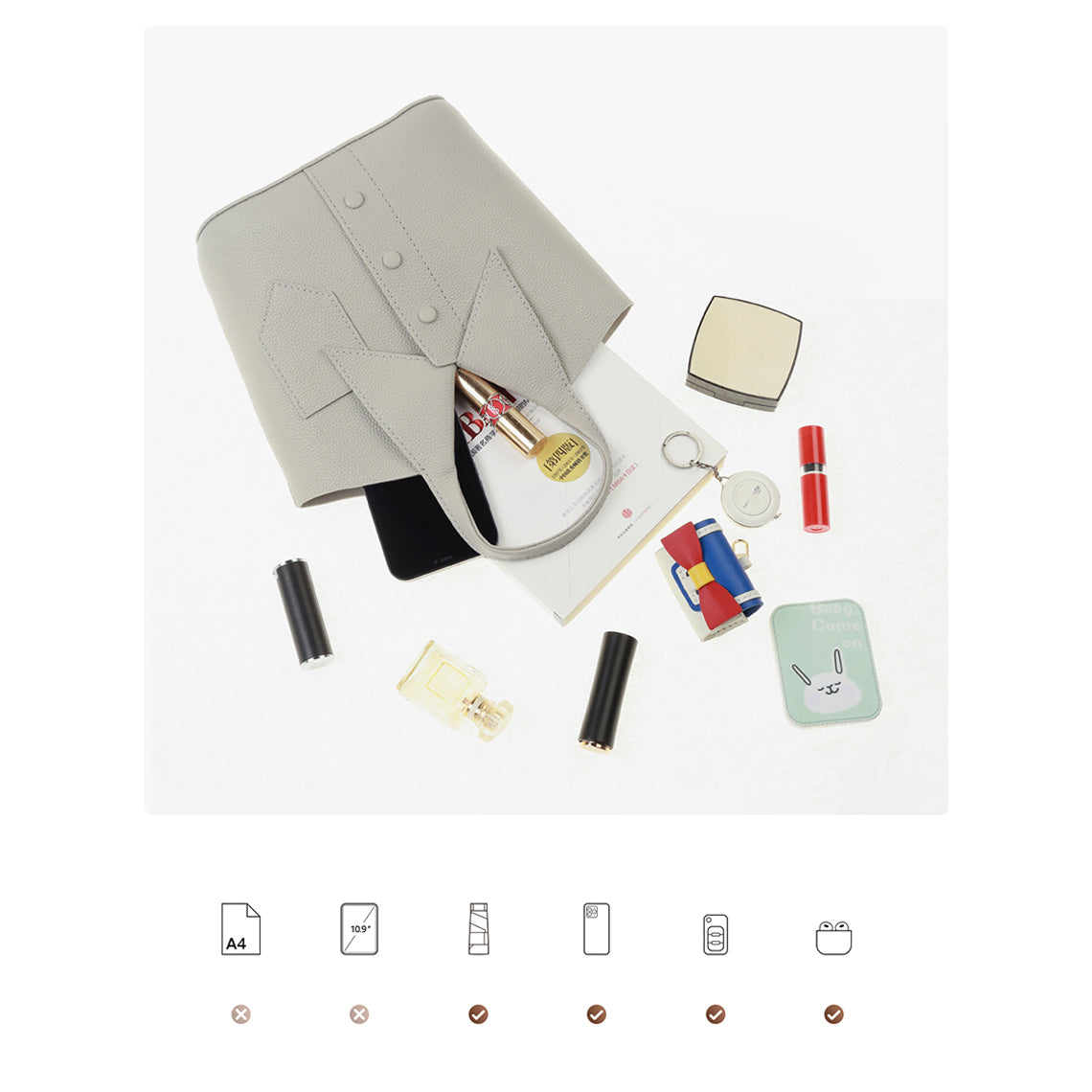 CUCUBIRD POPSEWING® Leather Collar Handbag DIY Kit