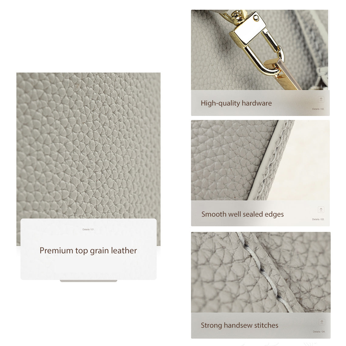 CUCUBIRD POPSEWING® Leather Collar Handbag DIY Kit