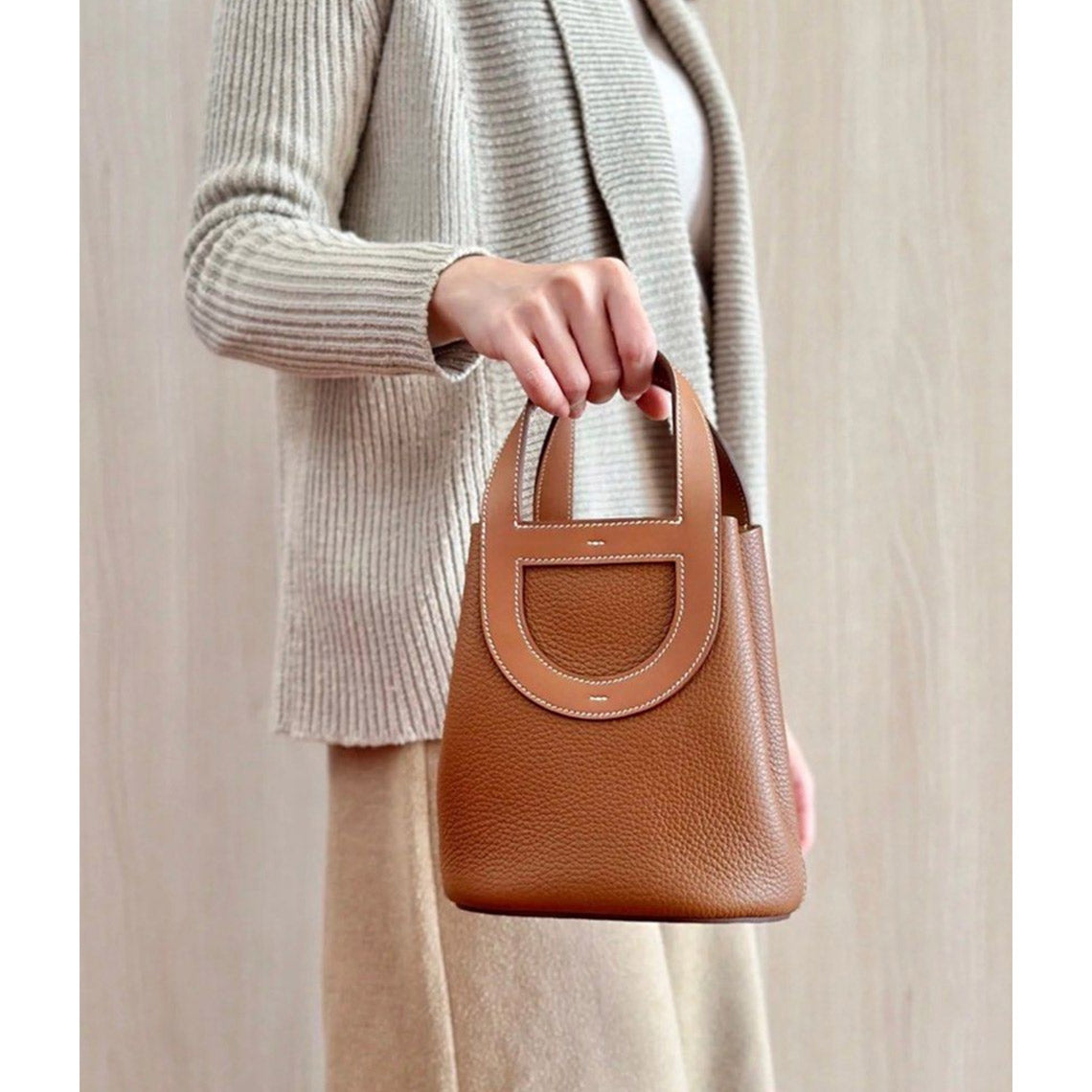 CUCUBIRD POPSEWING® Full Grain Leather Inspired Loop Handbag - Advanced DIY Kit
