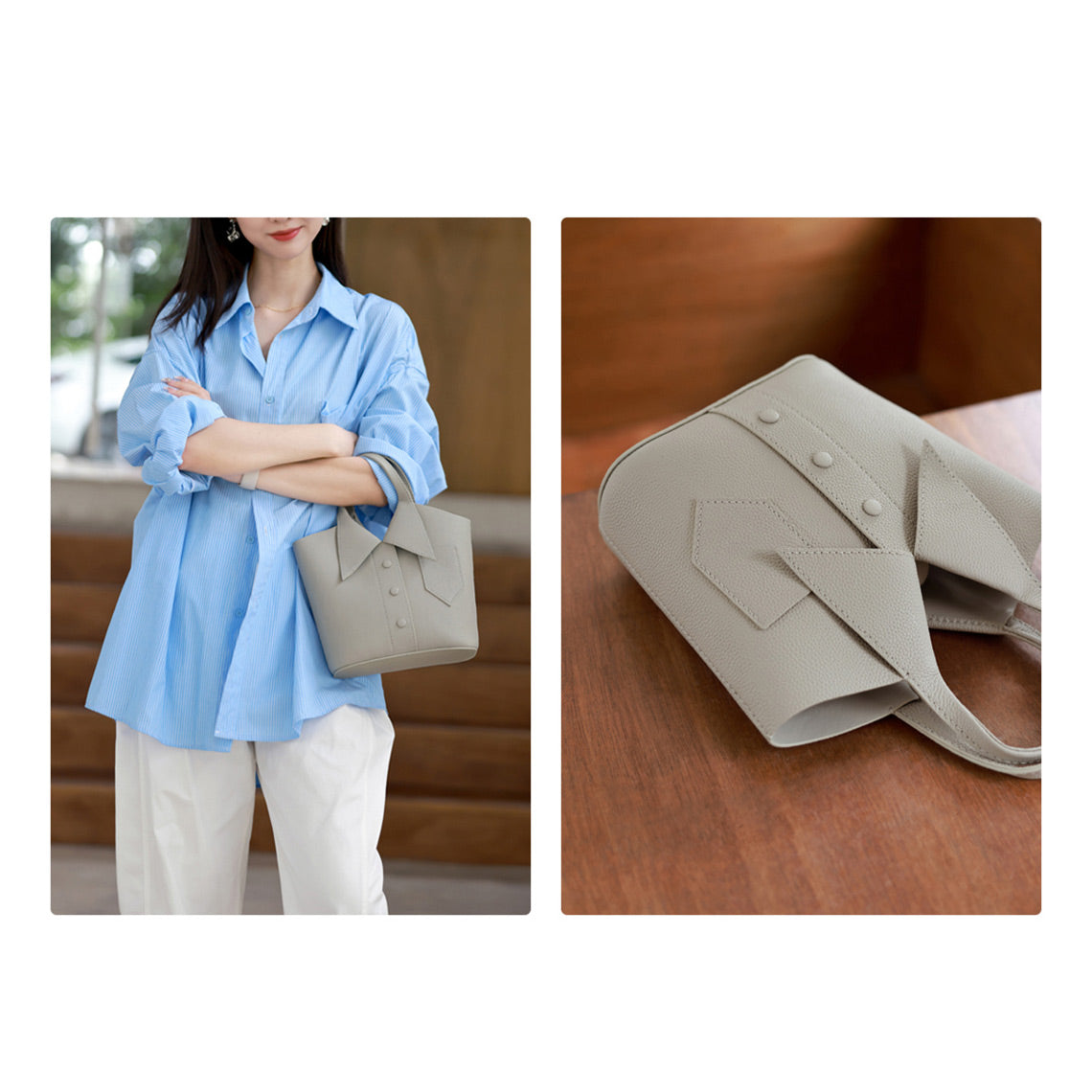 CUCUBIRD POPSEWING® Leather Collar Handbag DIY Kit