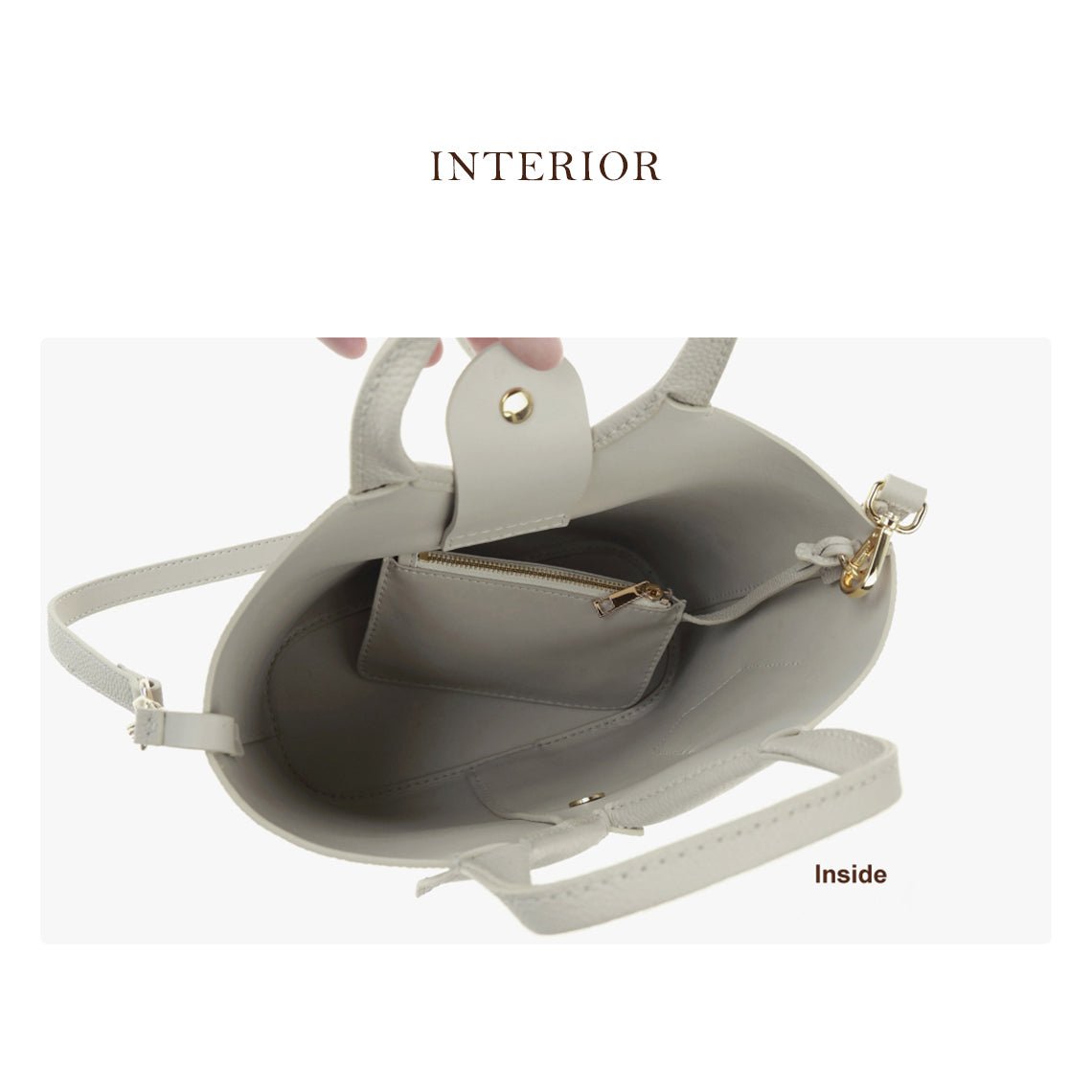 CUCUBIRD POPSEWING® Leather Collar Handbag DIY Kit