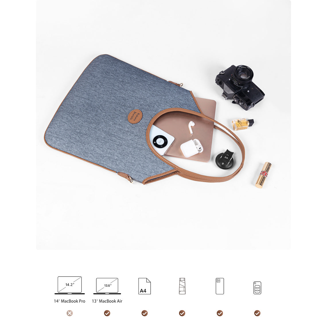 CUCUBIRD POPSEWING® Leather Inspired Shoulder Bag DIY Kits
