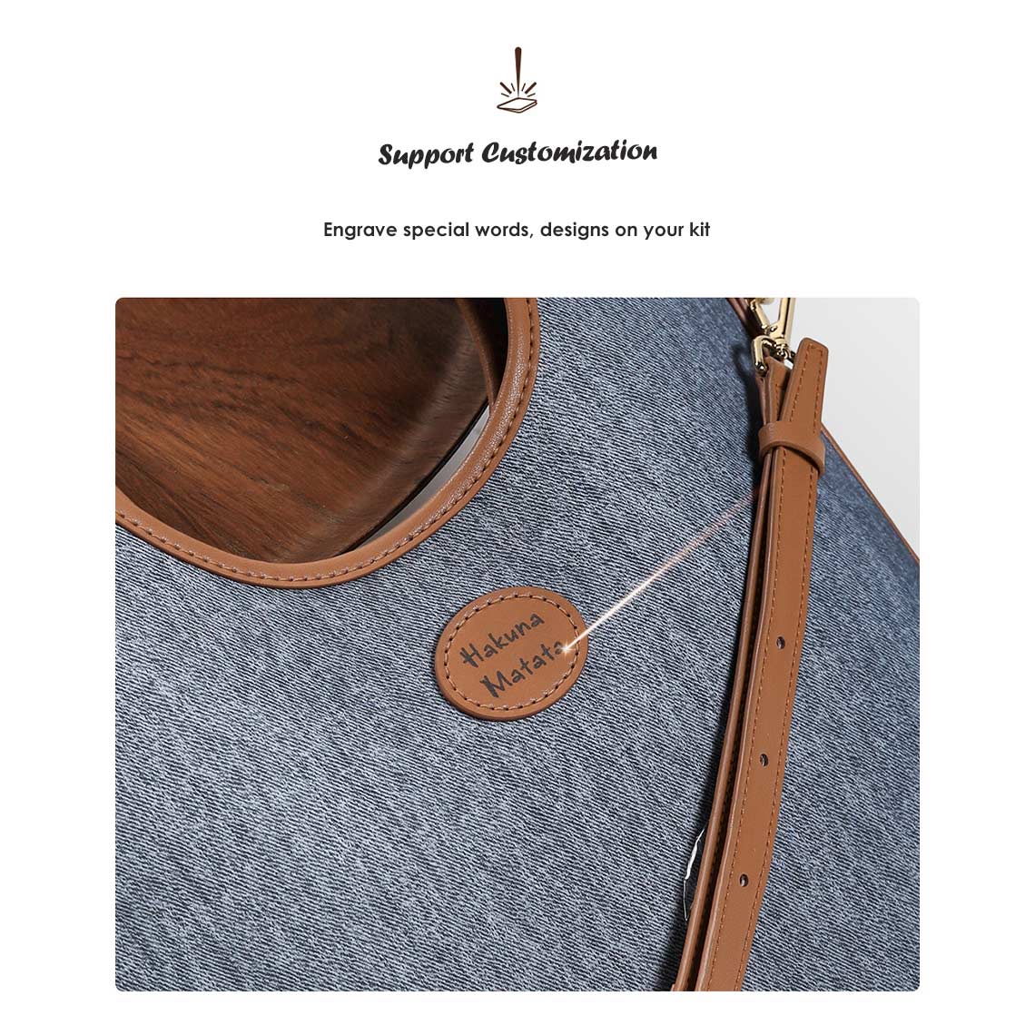CUCUBIRD POPSEWING® Leather Inspired Shoulder Bag DIY Kits