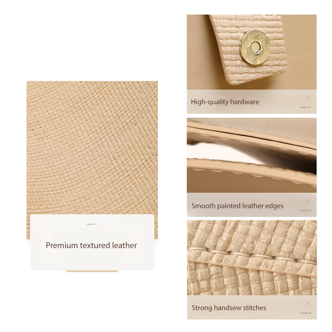 CUCUBIRD CUCUBIRD Leather Sunset Tote Bag DIY Kits