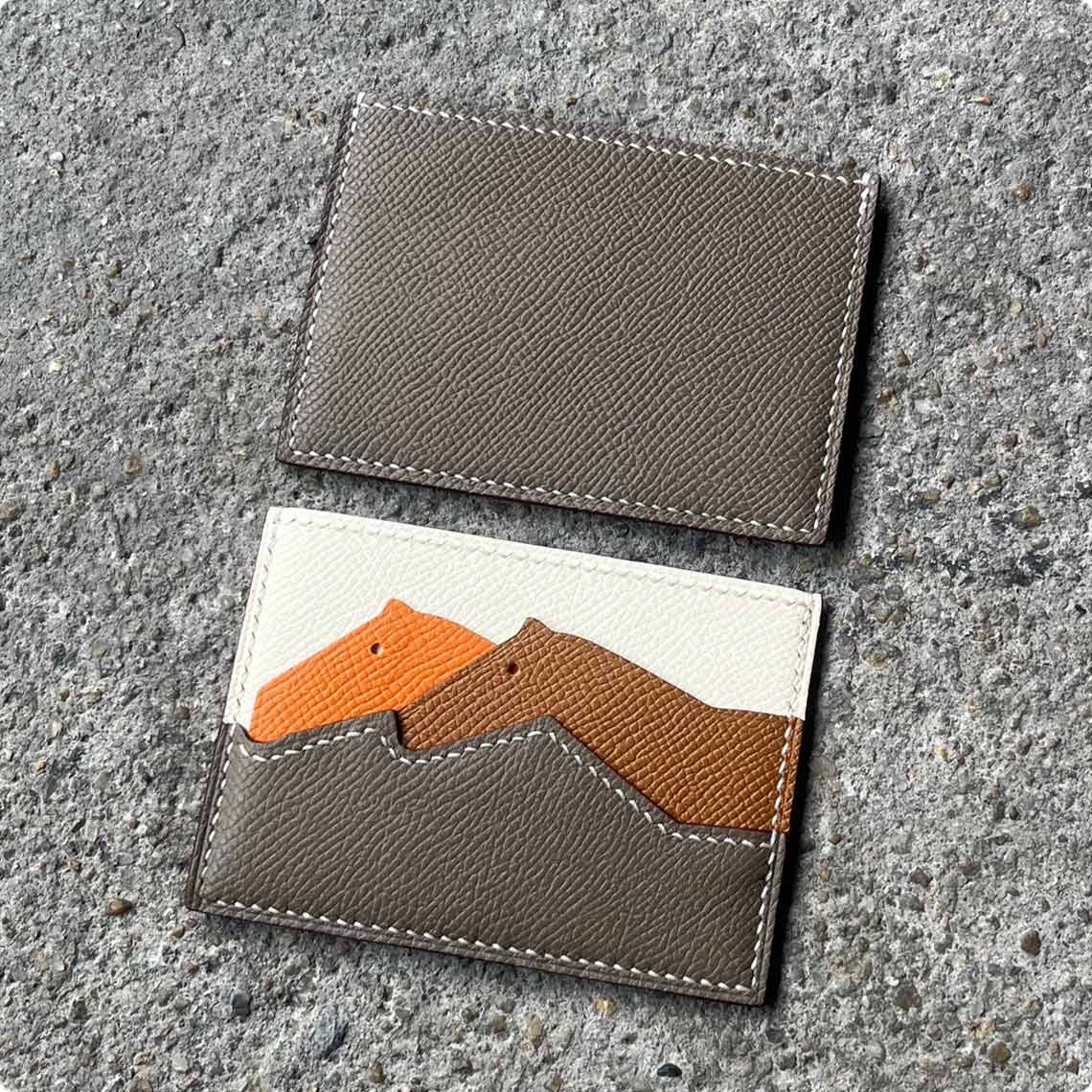 CUCUBIRD POPSEWING® Leather Horses Card Holder DIY Kit