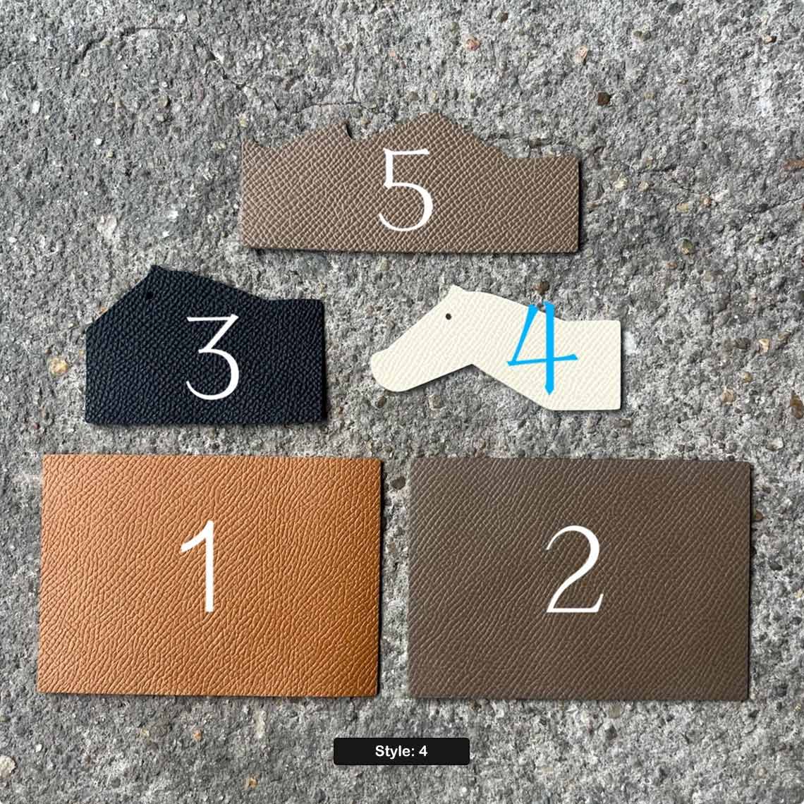 CUCUBIRD POPSEWING® Leather Horses Card Holder DIY Kit 4