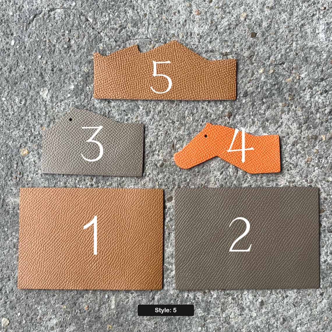 CUCUBIRD POPSEWING® Leather Horses Card Holder DIY Kit 5