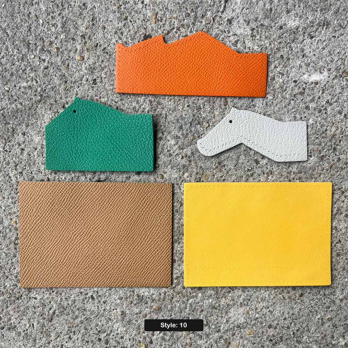 CUCUBIRD POPSEWING® Leather Horses Card Holder DIY Kit 10