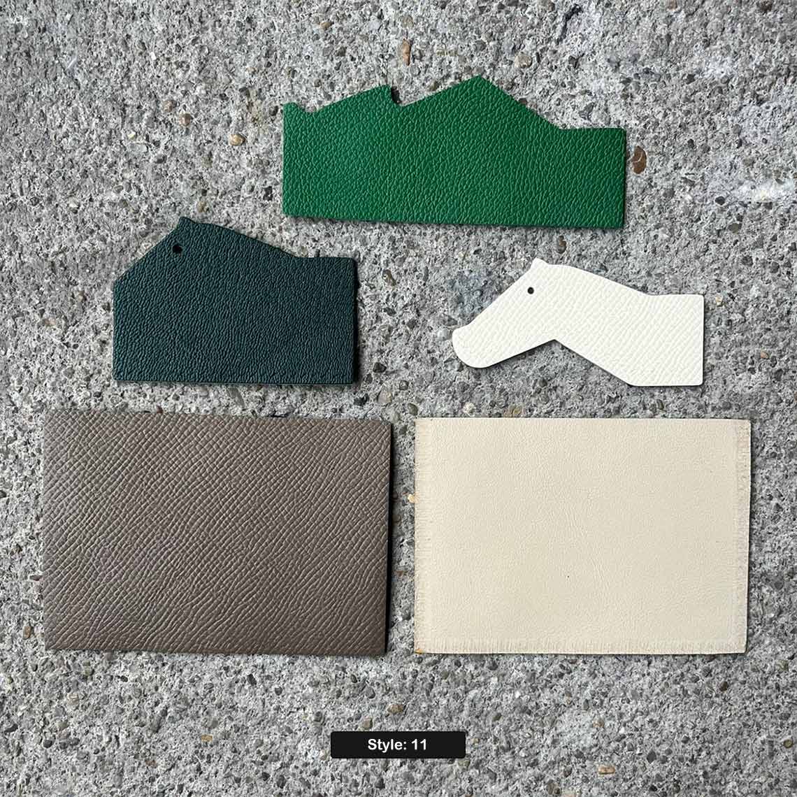 CUCUBIRD POPSEWING® Leather Horses Card Holder DIY Kit 11