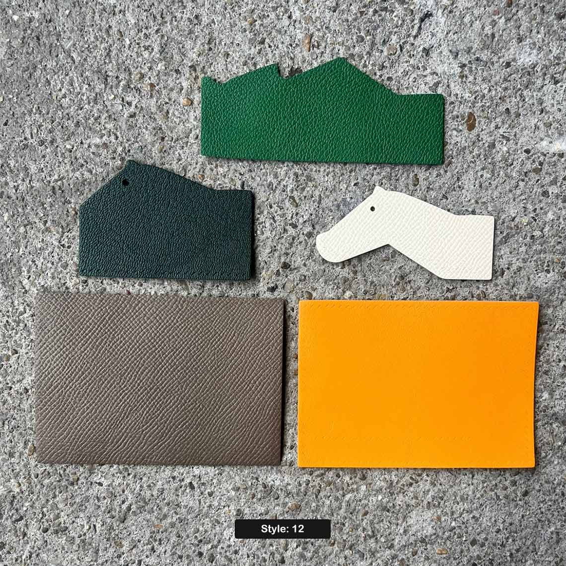 CUCUBIRD POPSEWING® Leather Horses Card Holder DIY Kit 12