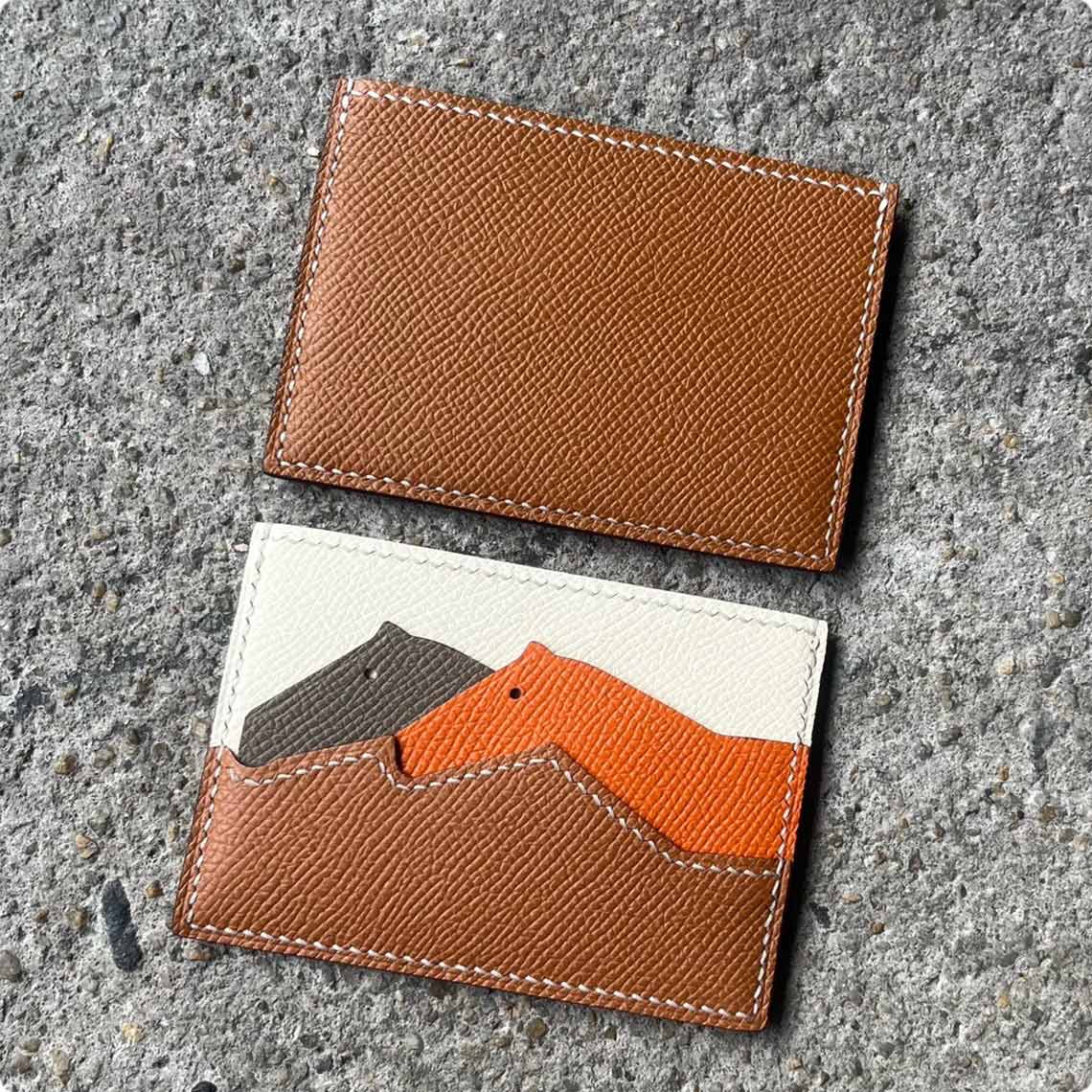 CUCUBIRD POPSEWING® Leather Horses Card Holder DIY Kit