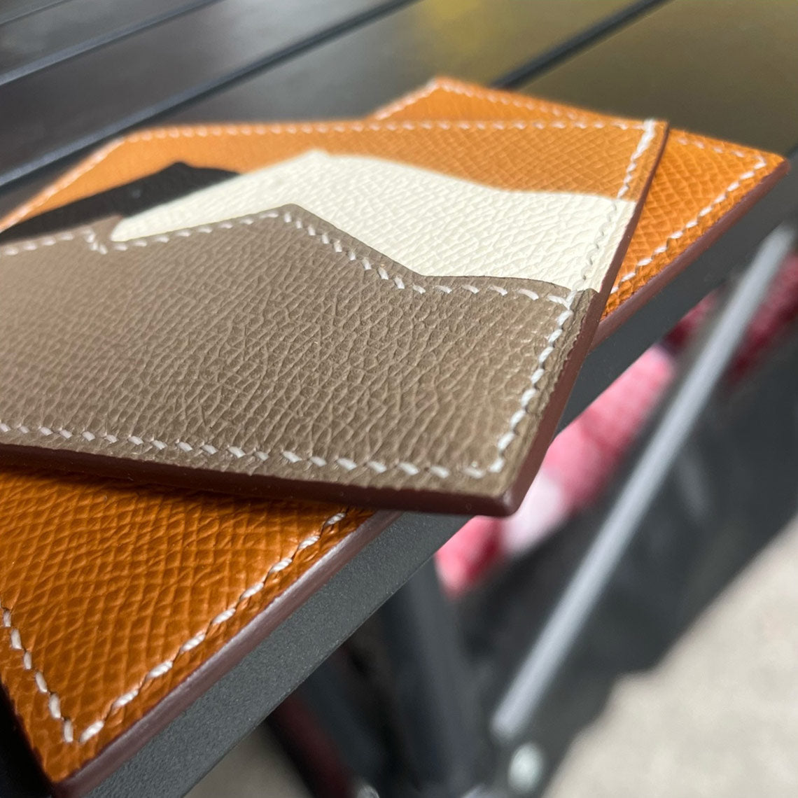 CUCUBIRD POPSEWING® Leather Horses Card Holder DIY Kit