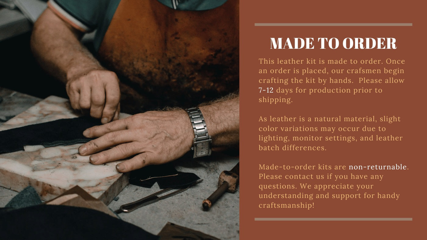 CUCUBIRD POPSEWING® Full Grain Leather Inspired Kanstance 24 - Advanced DIY Kits
