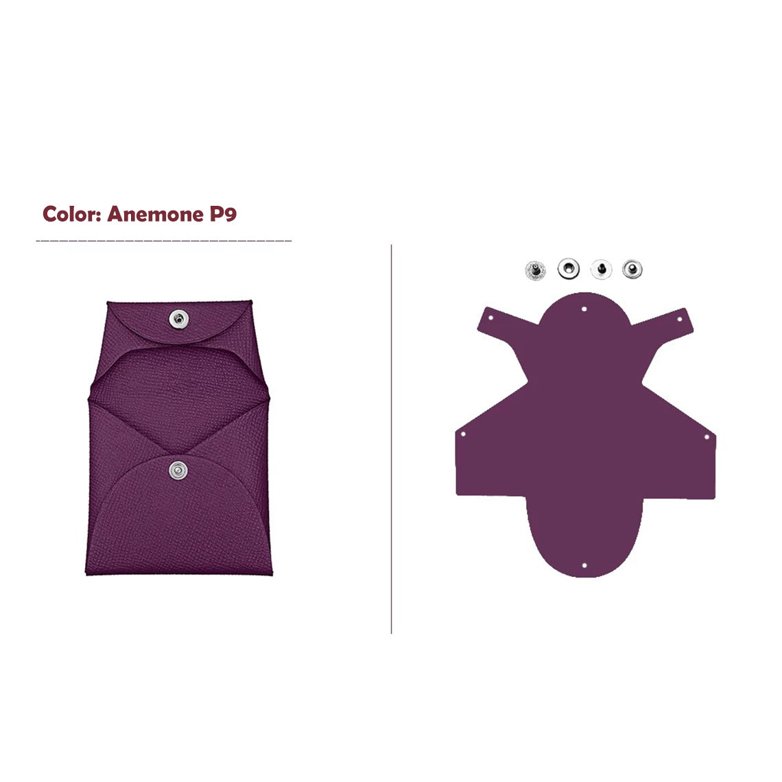 CUCUBIRD CUCUBIRD Epsom Leather Inspired Basita Purse DIY Kit Anemone-P9?