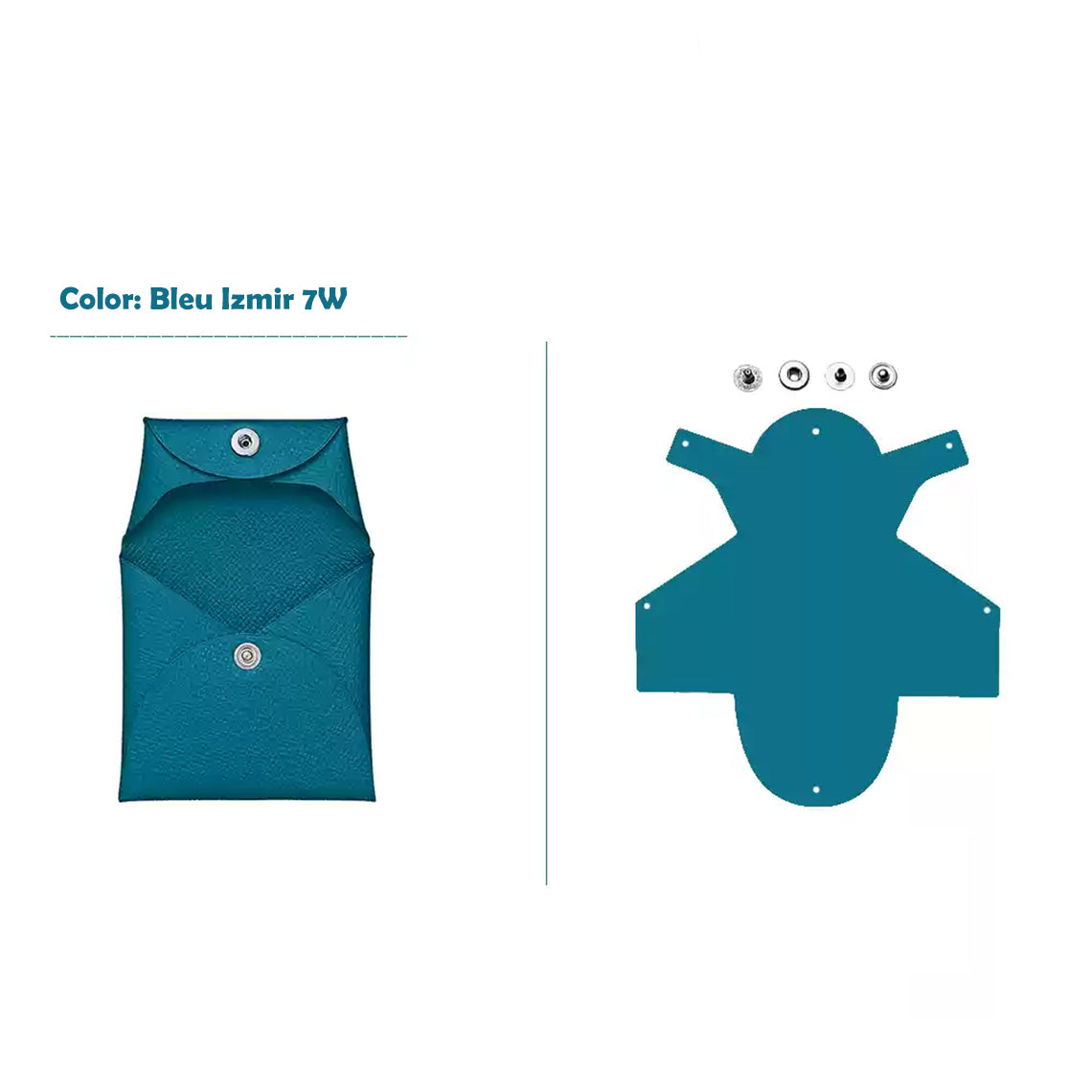 CUCUBIRD CUCUBIRD Epsom Leather Inspired Basita Purse DIY Kit Bleu-Izmir-7W?