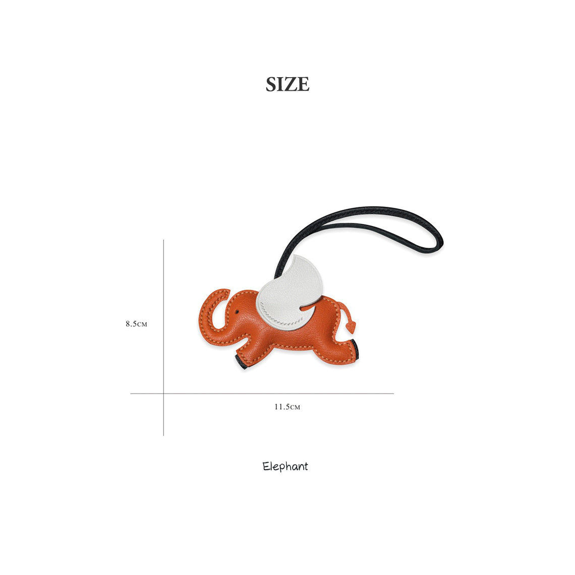 CUCUBIRD CUCUBIRD Sheep Leather Elephant Charm DIY Kits ?