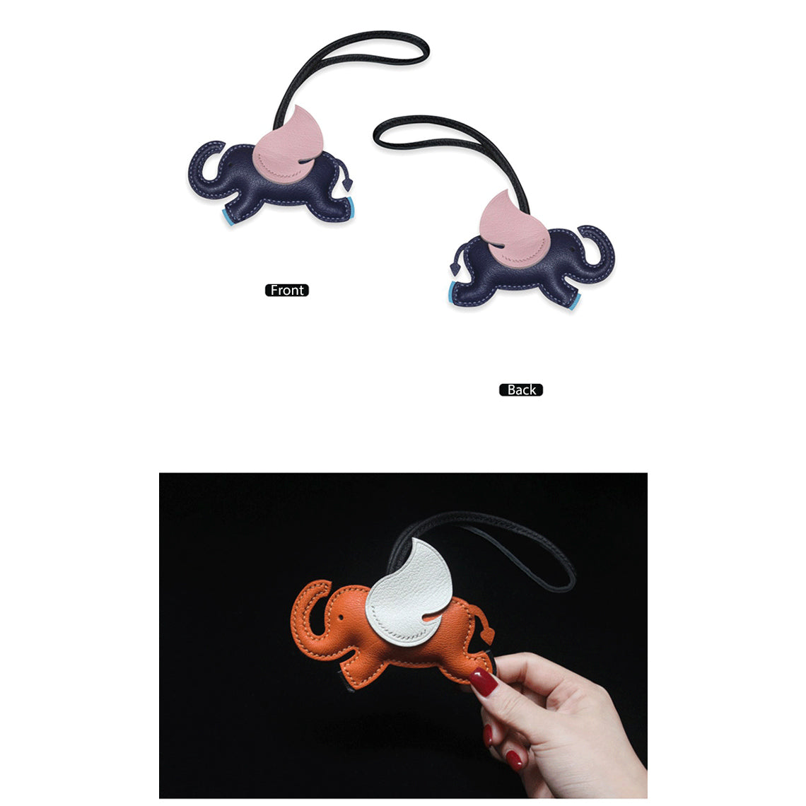 CUCUBIRD CUCUBIRD Sheep Leather Elephant Charm DIY Kits ?