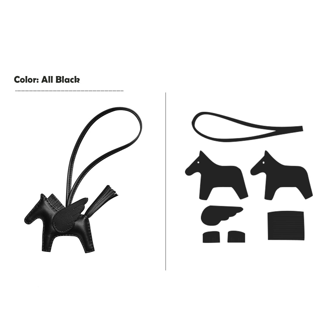 CUCUBIRD CUCUBIRD Sheep Leather Flying Horse Charm DIY Kits ?