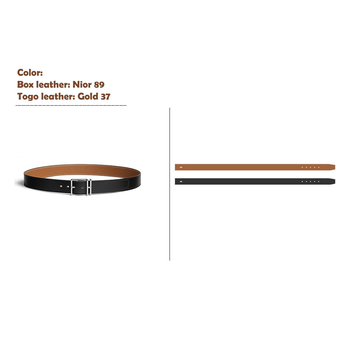 CUCUBIRD CUCUBIRD Full Grain Leather Inspired Men's Belt DIY Kits ?