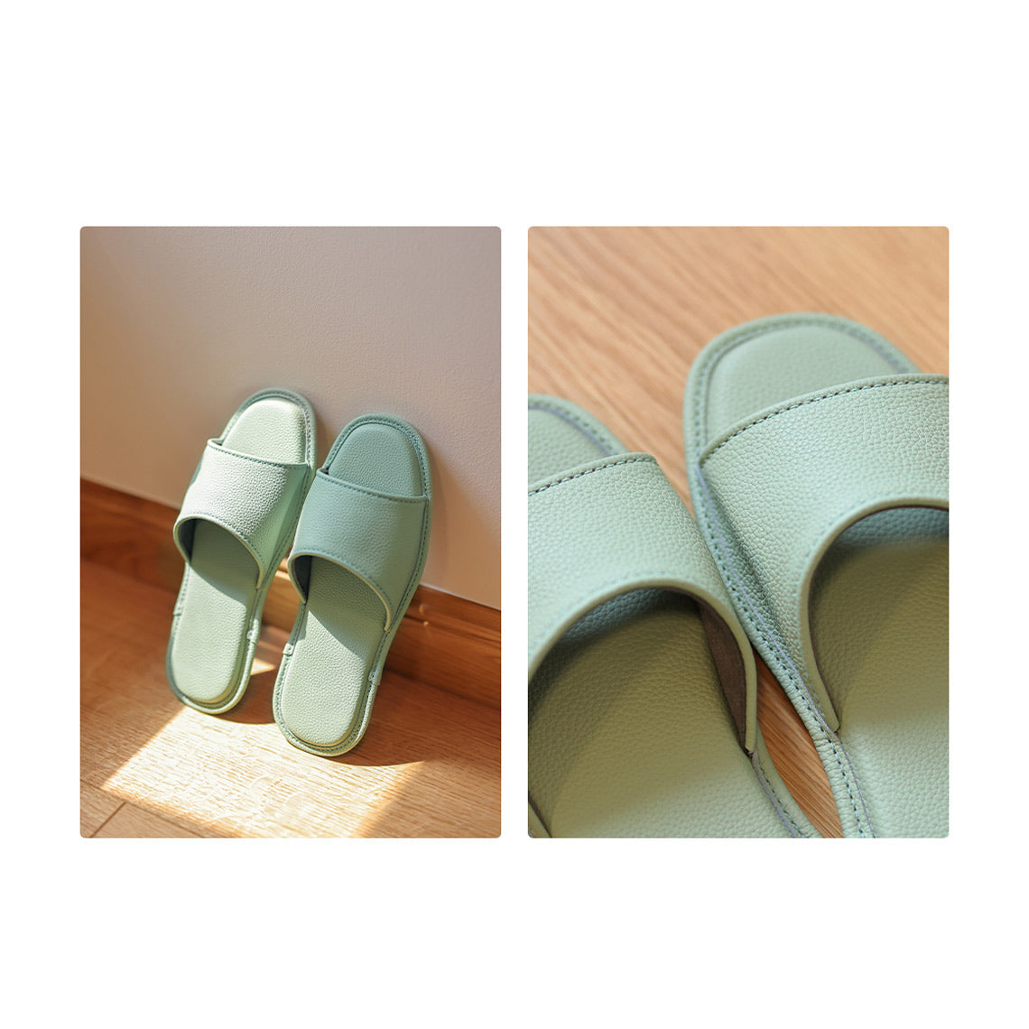 CUCUBIRD Top Grain Leather Home Slippers DIY Kits ?