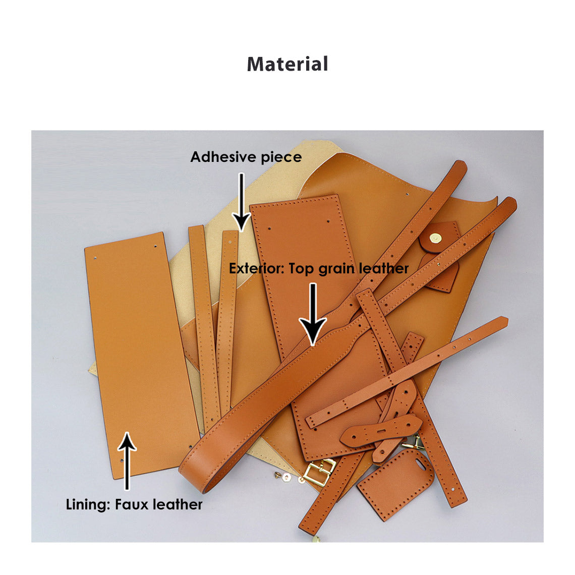 CUCUBIRD CUCUBIRD Leather Dustbag Recycle Shoulder Tote DIY Kits ?