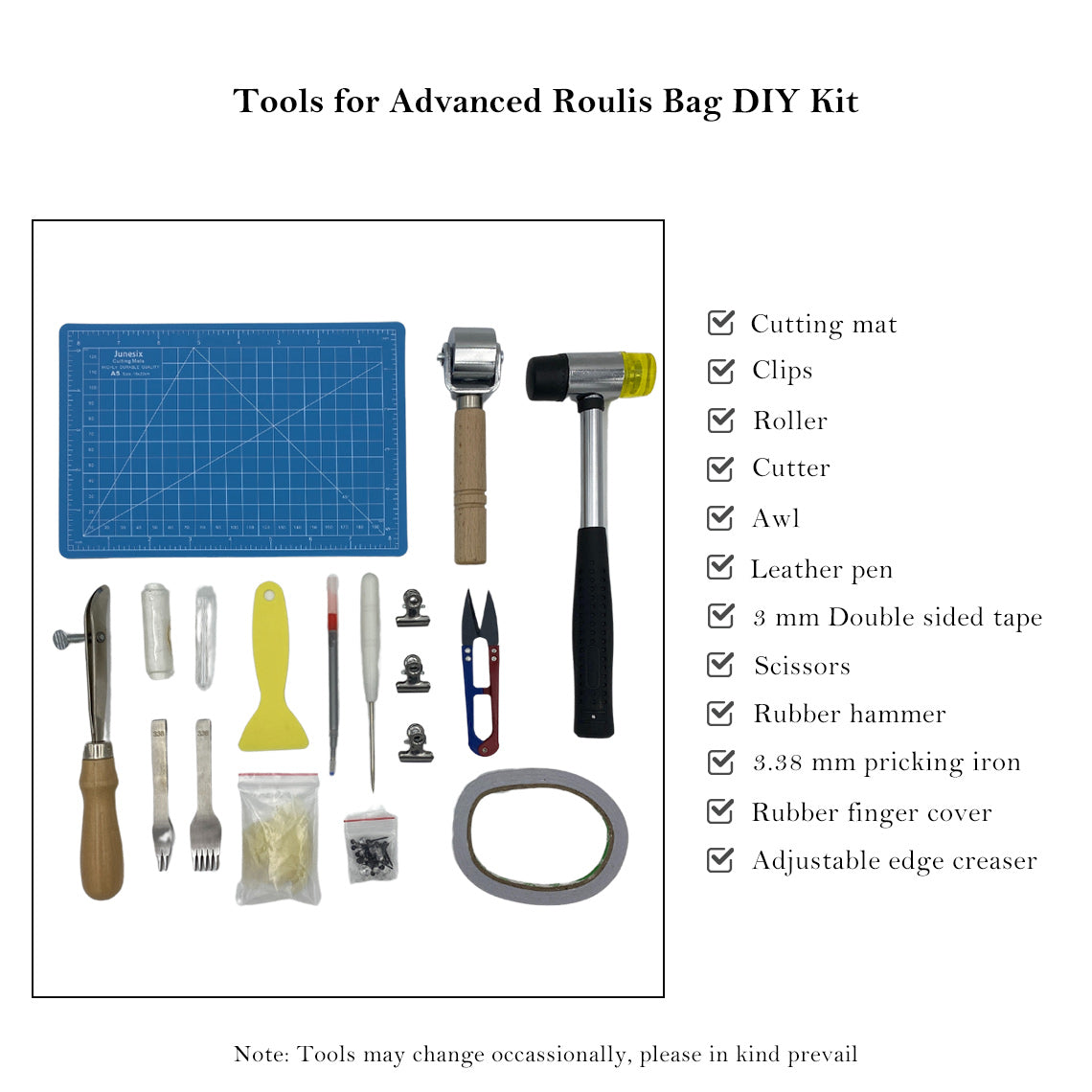 CUCUBIRD CUCUBIRD Leather Craft Tools for Advanced Kits ?