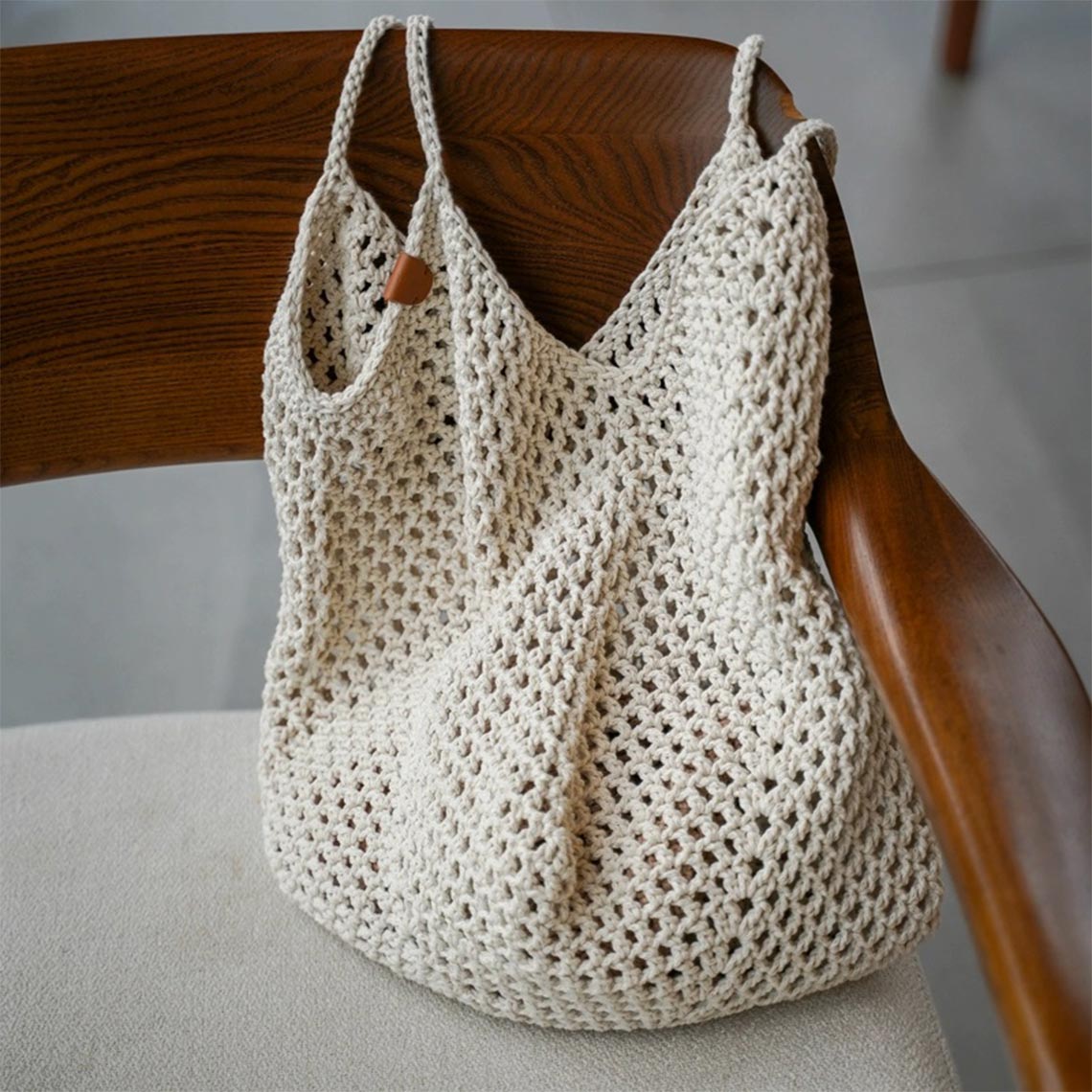 Crochet Beach Handbag DIY Kit - CUCUBIRD