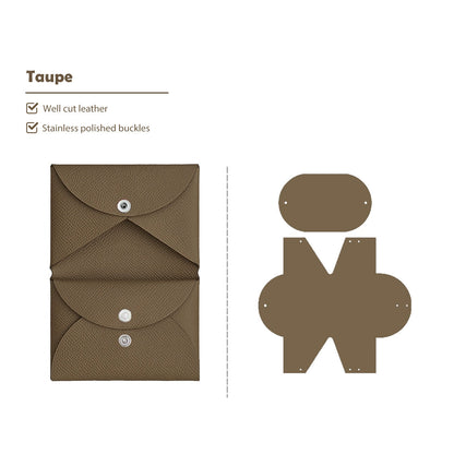 Epsom Leather Inspired Calvi Duo Card Holder DIY Kits