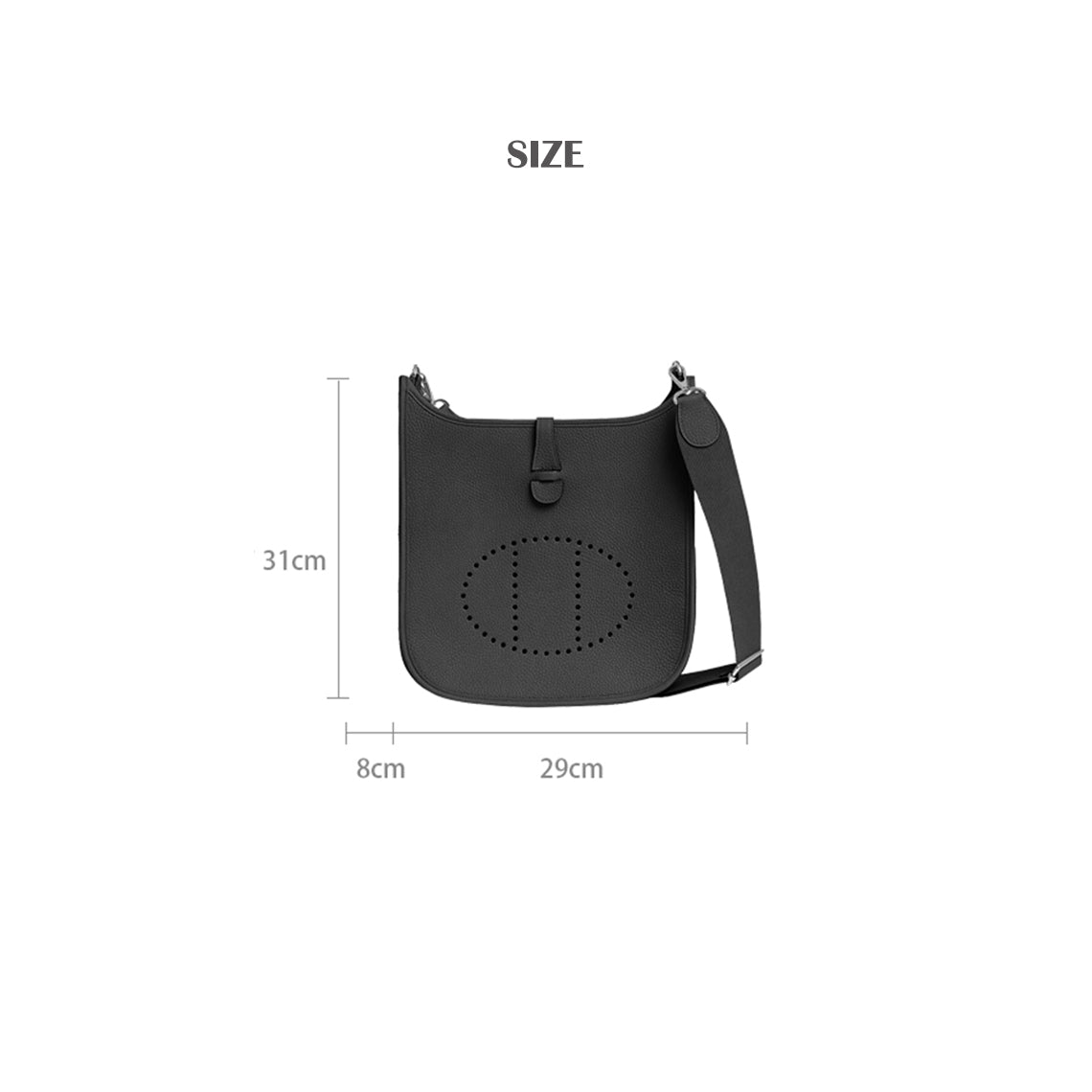 Full Grain Leather Inspired Evelyn 29 Bag DIY Kits - CUCUBIRD
