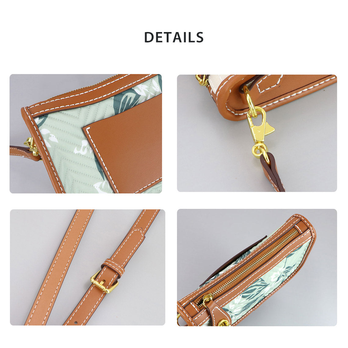Leather Dustbag Recycle Crossbody Bag DIY Kits - CUCUBIRD
